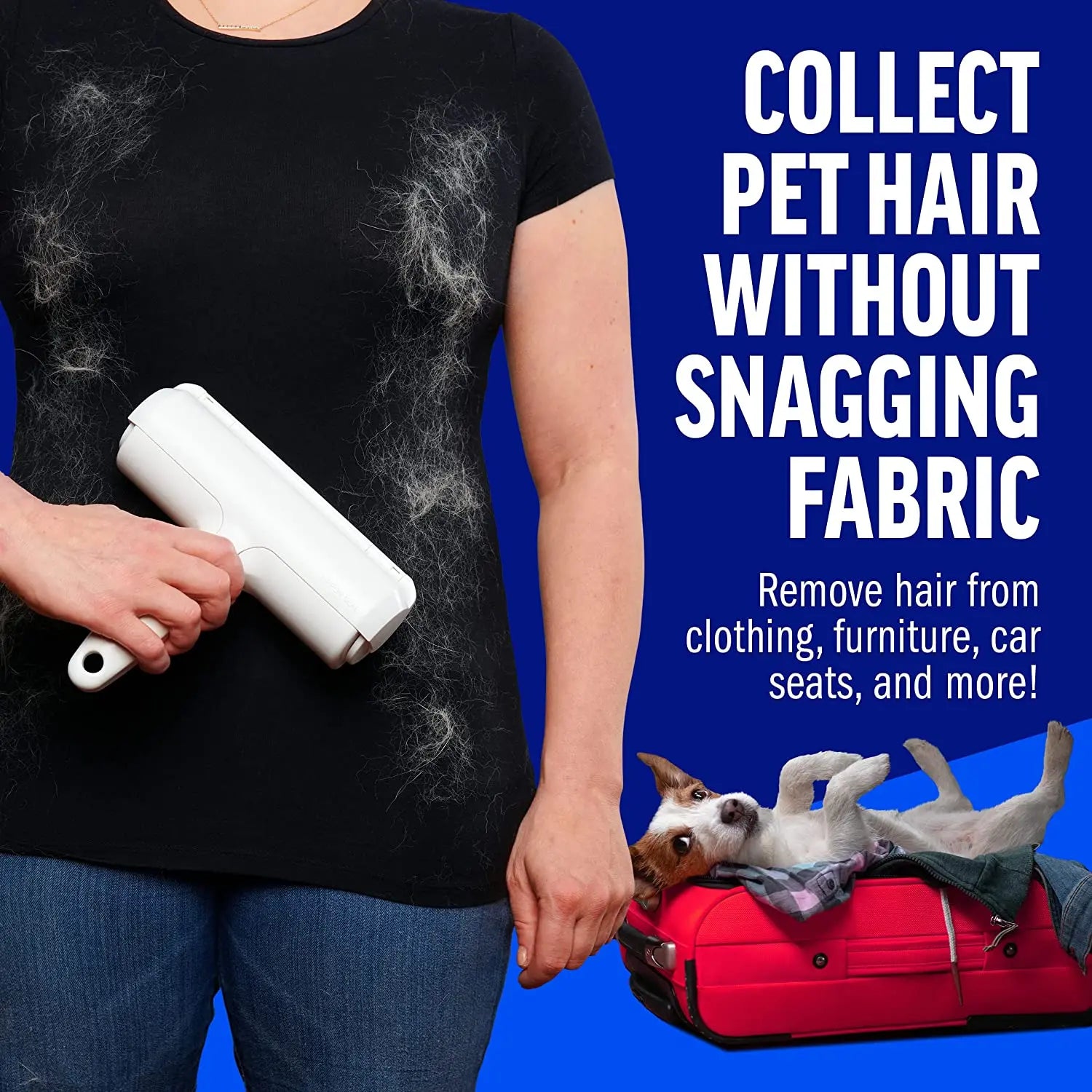     Reusable Pet Hair Remover Roll